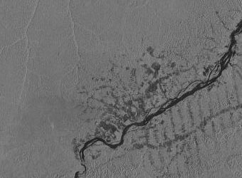  Satelite Photo of Amazon Basin 
