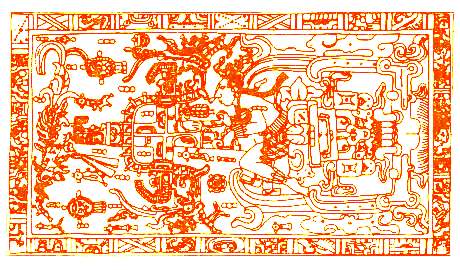  Palenque Astronaut - relief 