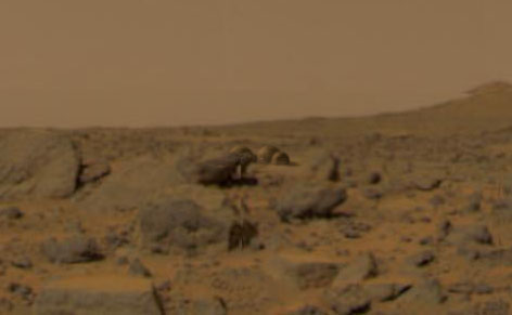Domes on Mars? - from Pathfinder Mission