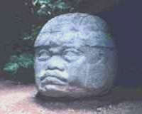 2.5m Mayan head from La Venta